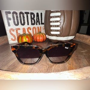 Quay Afterhours 125 brown tortoiseshell sunglasses, Bought new; gently used,